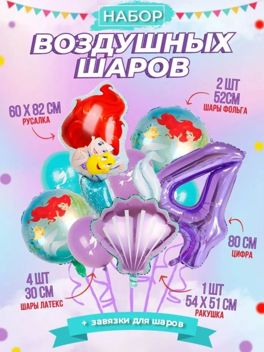 Фольгированные шары, на детский праздник, день рождения, для украшения фотозоны - 