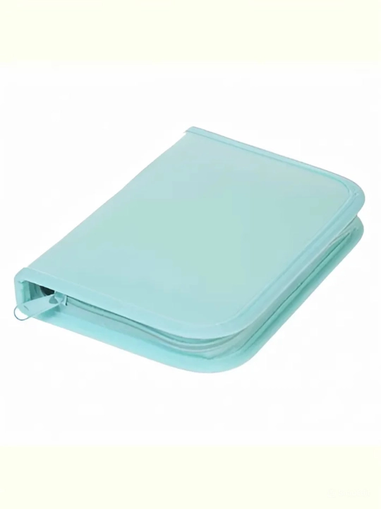 Qalam qutisi Hatber 190x130 mm 1 zip bo'lmasi "NEWtonePASTEL" Mint - 