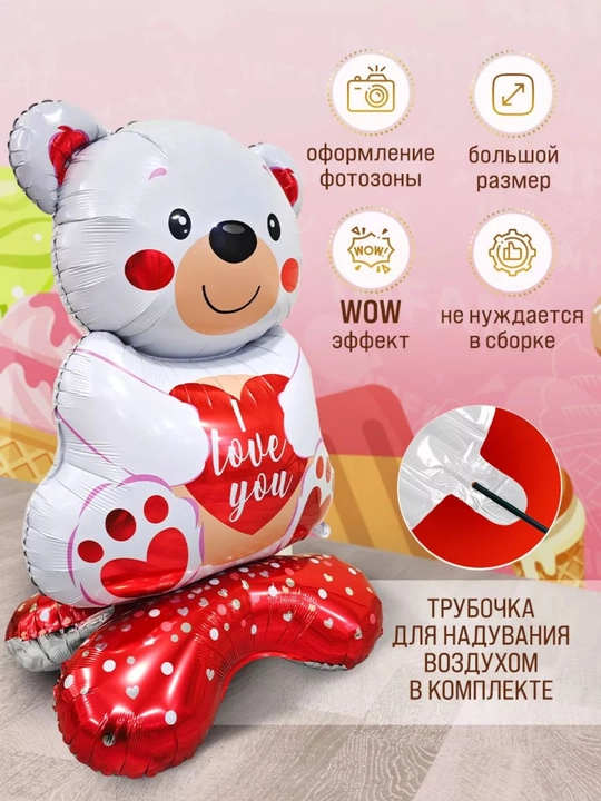 Фольгированные шары, на детский праздник, день рождения, для украшения фотозоны