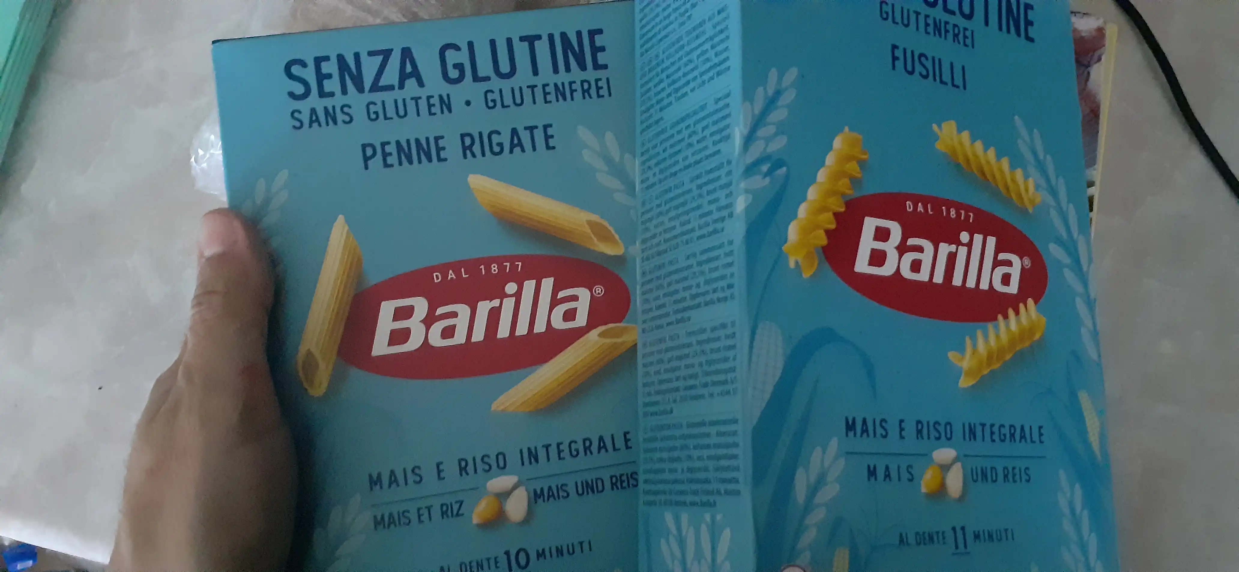 Макаронные изделия Barilla Fusilli без глютена, 400 г