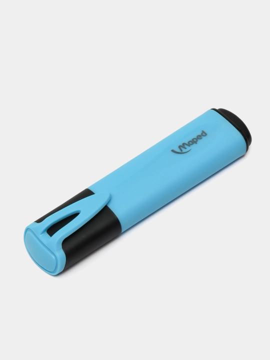 Matn uchun marker Maped Fluo Peps 742530, ko'k rangli