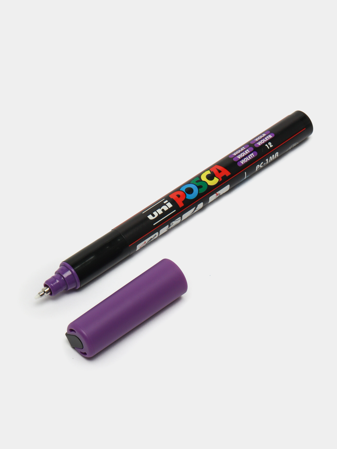 Marker Uni Posca PC-1MR, binafsha rang, 0.7 mm - 