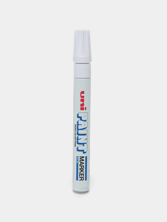 Marker Uniball Paint Marker Marking Pen White PX-20, oq rangli, 2.2-2.8 mm