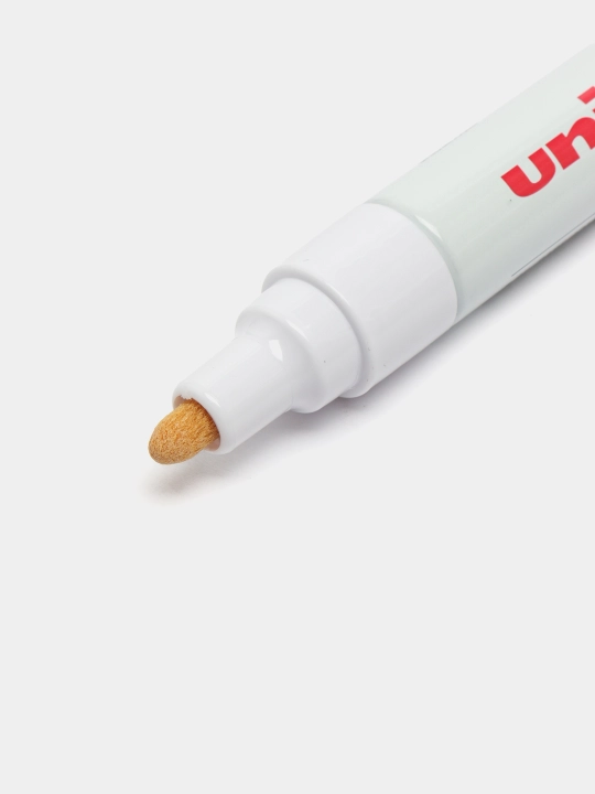 Marker Uniball Paint Marker Marking Pen White PX-20, oq rangli, 2.2-2.8 mm