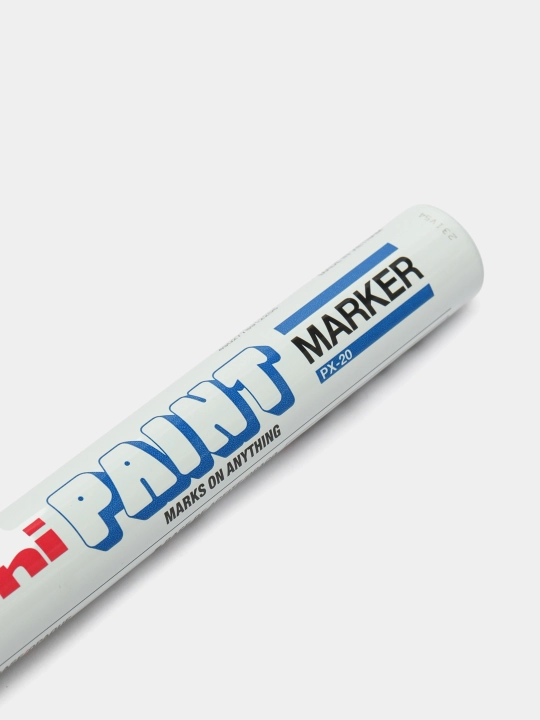 Marker Uniball Paint Marker Marking Pen White PX-20, oq rangli, 2.2-2.8 mm
