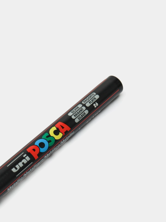 Doimiy marker Uni POSCA PC-1MR Silver, 0.7 mm