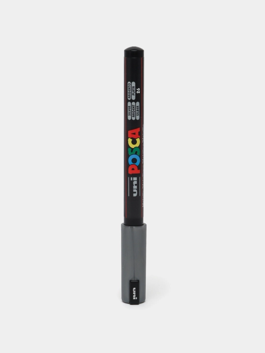 Doimiy marker Uni POSCA PC-1MR Silver, 0.7 mm