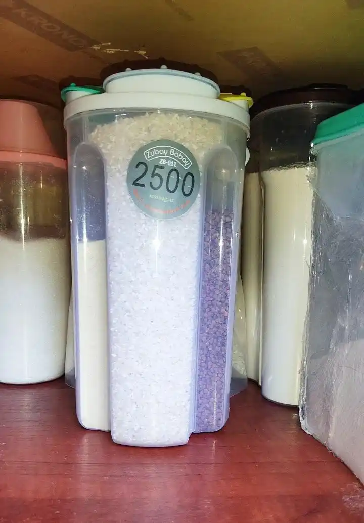 Контейнер с разделителями, для круп и сыпучих продуктов