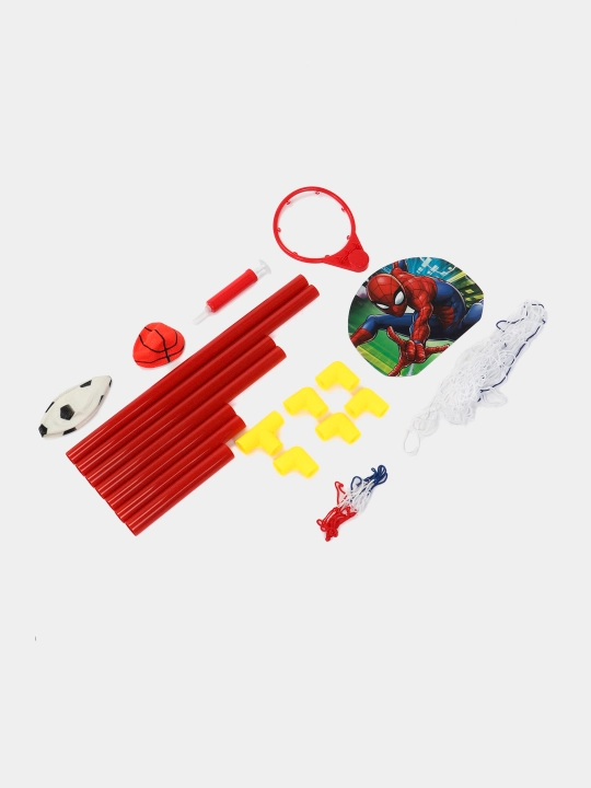 2 si 1 da, bolalar uchun, basketbol halqali, futbol darvozasi, оchiq sport