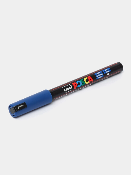 Marker Uni Posca PC-1MR, ko'k, 0.7 mm