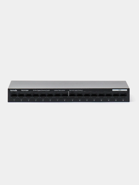 Коммутатор HUB Tenda TEG 1016M 16p Gigabit