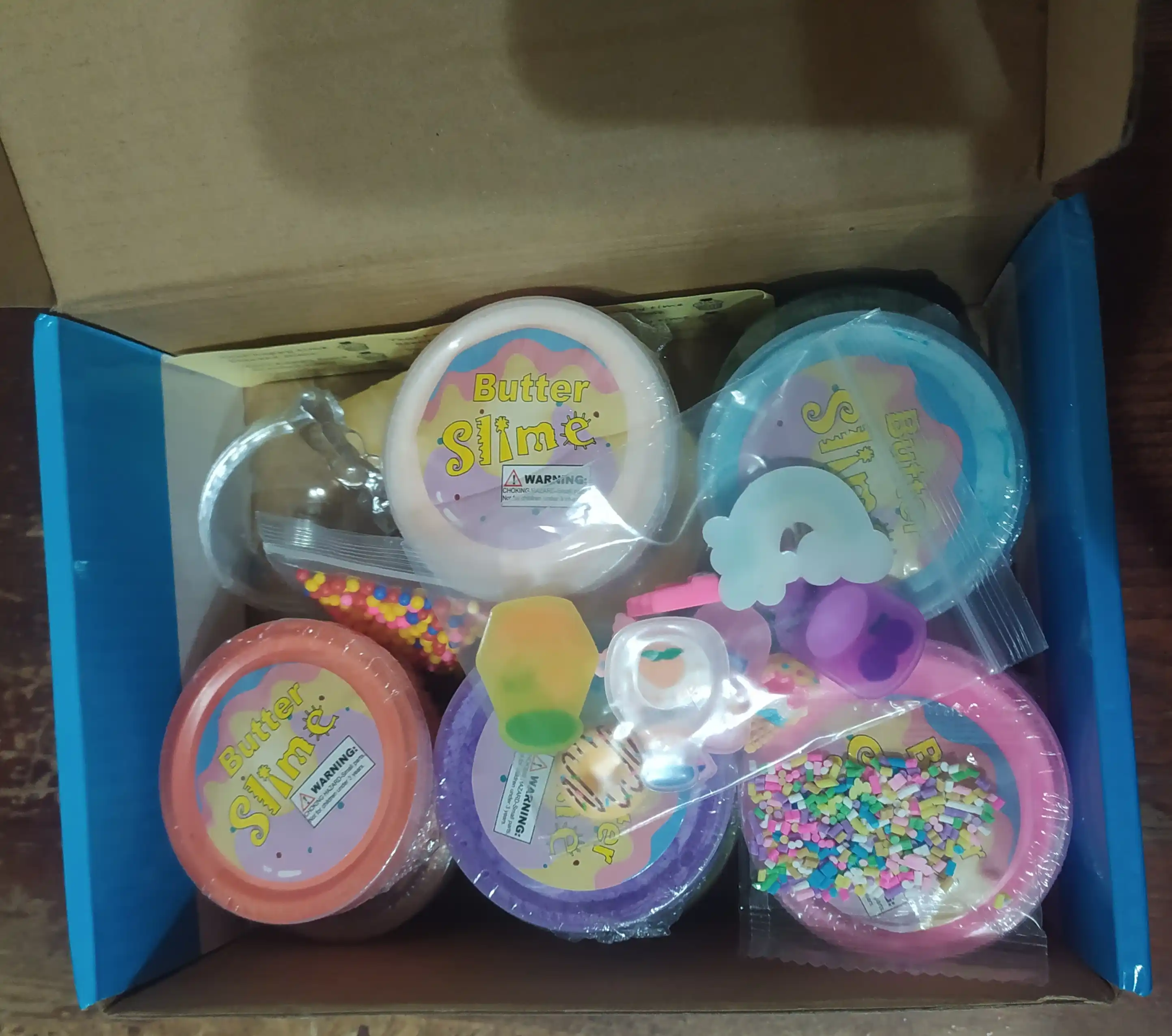 Детский набор слаймов Slime Kit, для творчества, опытов и экспериментов