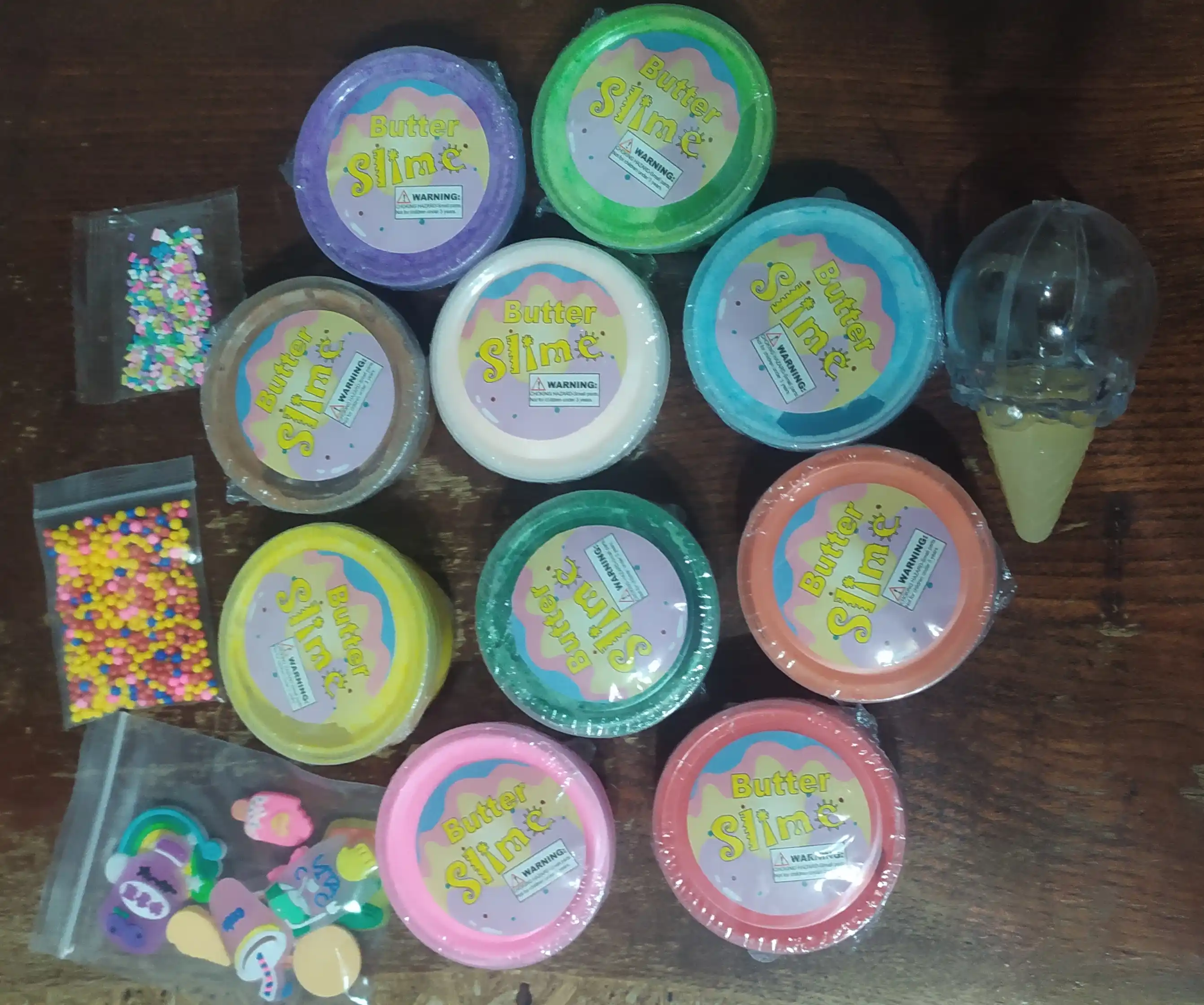 Детский набор слаймов Slime Kit, для творчества, опытов и экспериментов