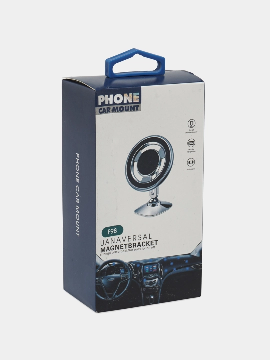 Avtomobil uchun magnit telefon ushlagichi, 0-360 daraja aylanadi