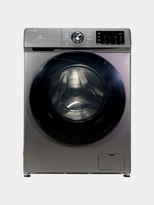 Kiryuvish mashinasi LORETTO LW-6104DD-G invertor, 6 kg