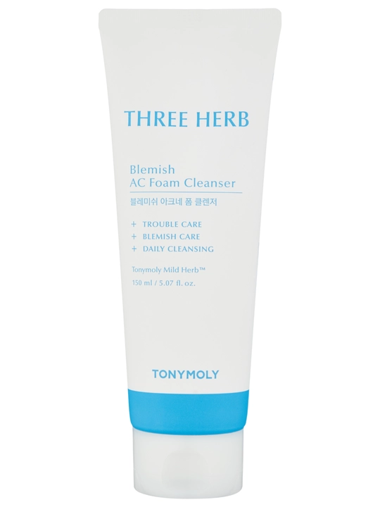 Пенка для умывания Three-herb Blemish AC Foam Cleanser