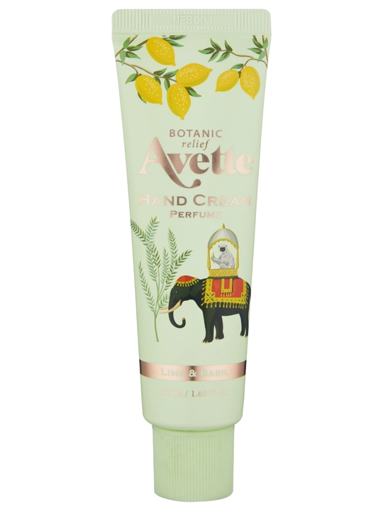 Крем для рук Avette botanic relief amber & vanilla hand cream, 50 мл