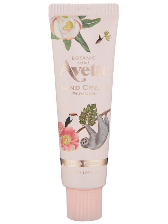 Крем для рук Avette botanic relief amber & vanilla hand cream, 50 мл