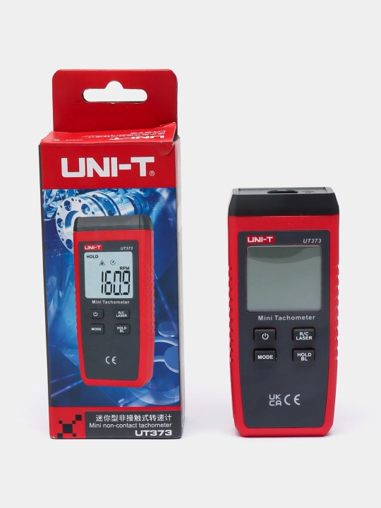 Цифровой бесконтактный тахометр UT373 