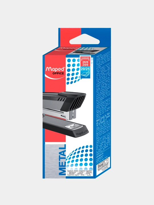 Степлер Maped 24/6, 26/6 Metal 392710