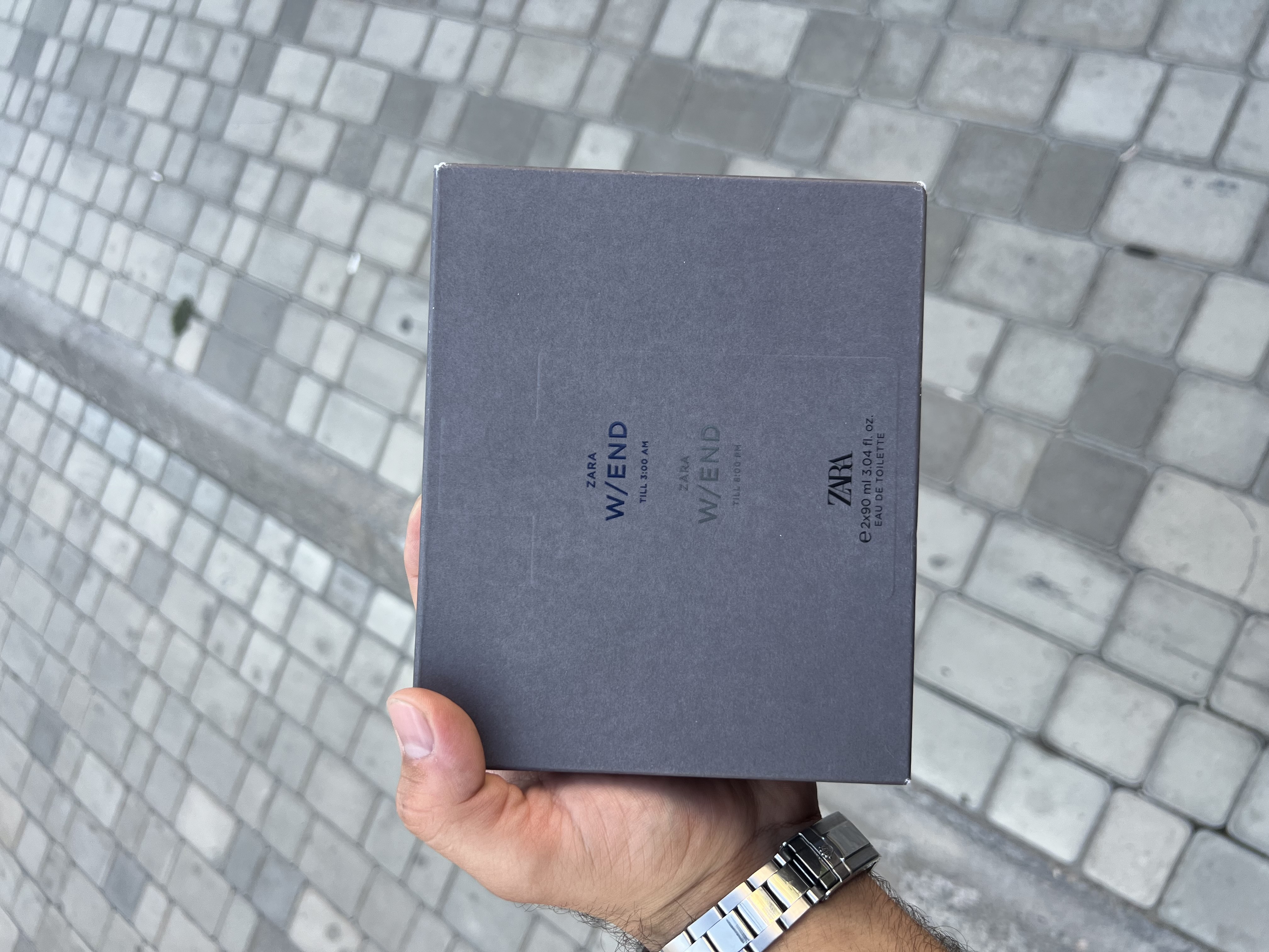 Туалетная вода для мужчин ZARA W/End till 8.00 pm 100 мл + W/End till 3:00 am, 100 мл