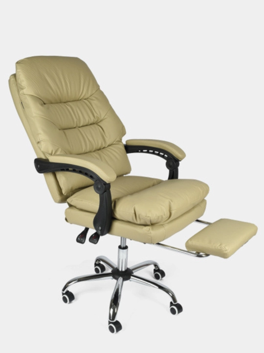 Oyoq qo'yadigan hamda orqasi yotadigan ergonomik ofis kreslosi 101F