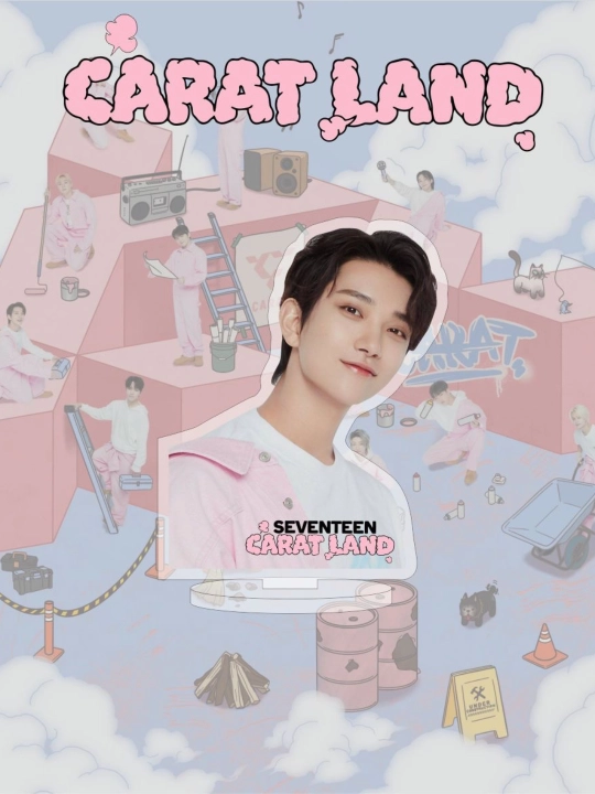 Акриловые стенды с группой Seventeen - 