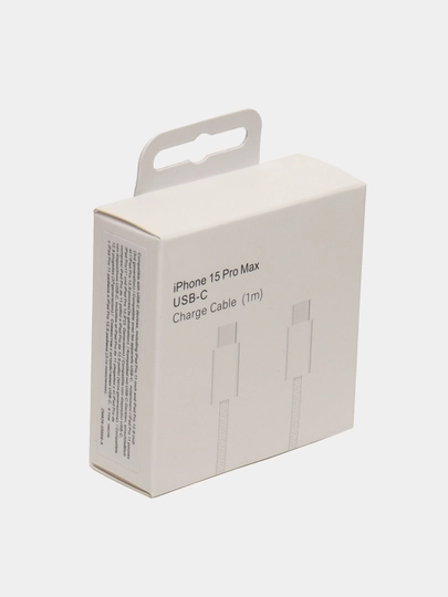 Зарядный кабель для смартфона "iPhone" 15 / 15 Pro / 15 Pro Max, USB - Type-C, 1 м