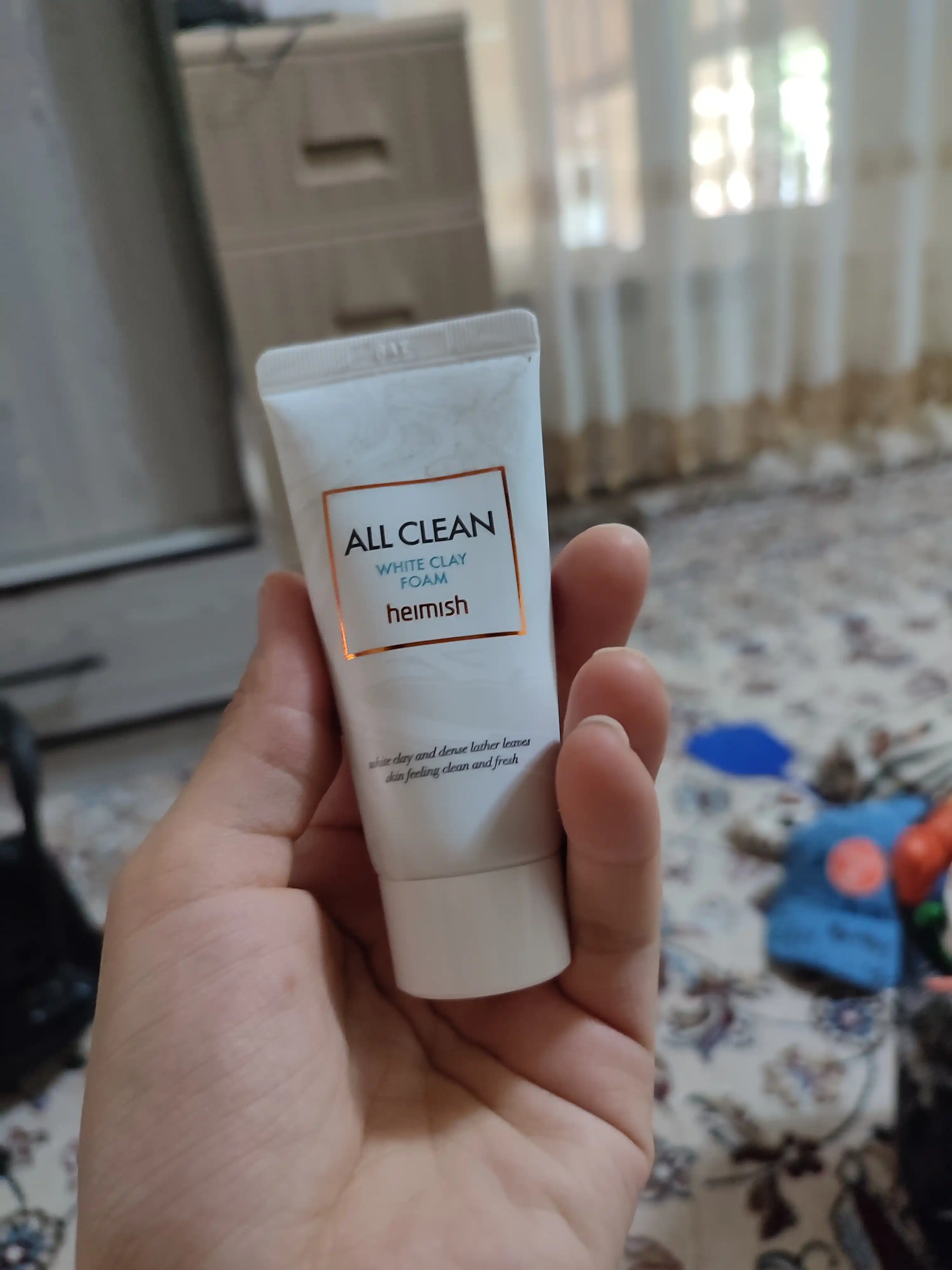 Чувствительной кожи, Heimish, All Clean, pH 5.5, Clean Green, White clay Foam, 150 мл