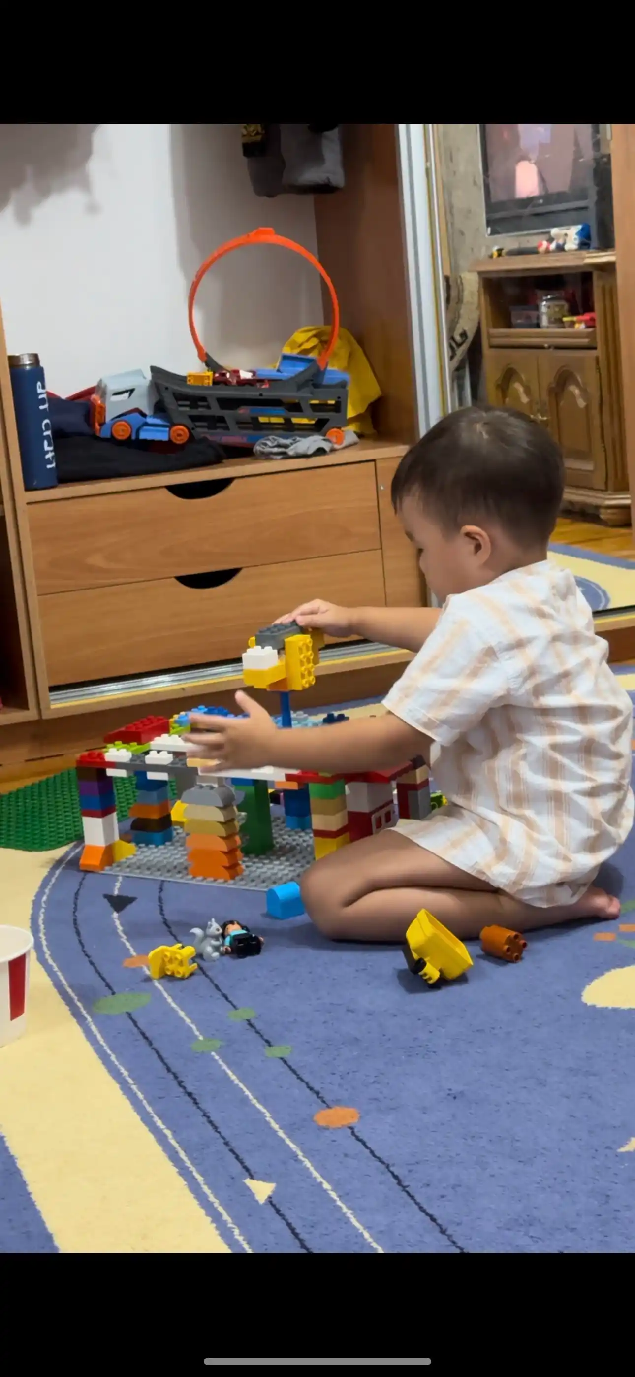 Пластина совместимая с Lego Duplo Wange 901, 38 * 27 см