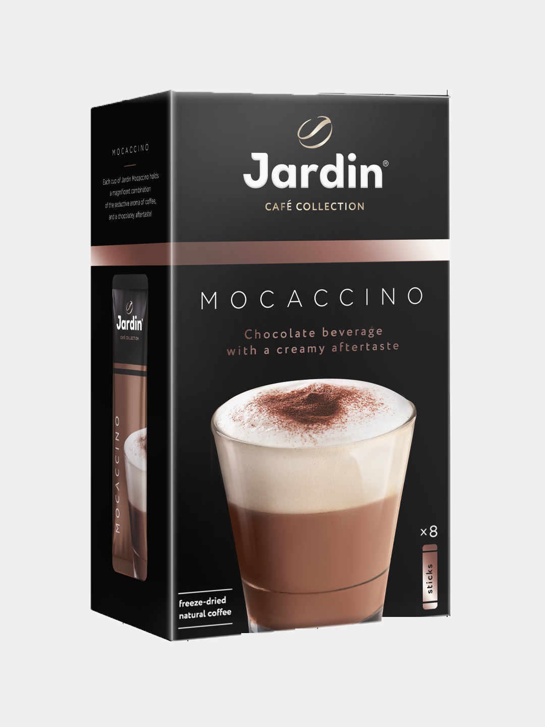 Кофе Jardin Mocaccino, премиум микс, 18 г * 8 пакетиков, 144 г купить ...