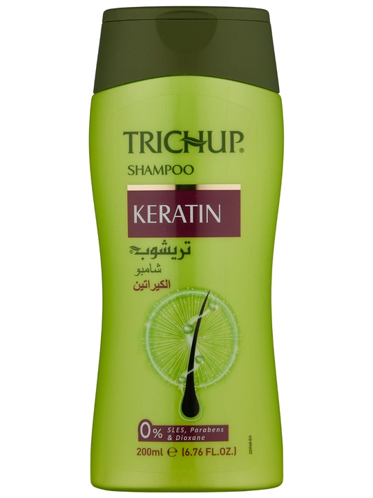 Keratin Shampoo 200 ml sochni tiklash va silliqlash uchun keratinli shampun