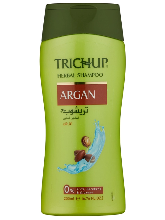 Trichup Argan Shampoo 200 ml argan moyli shampun, oziqlanish, jilo va yumshoqlik uchun