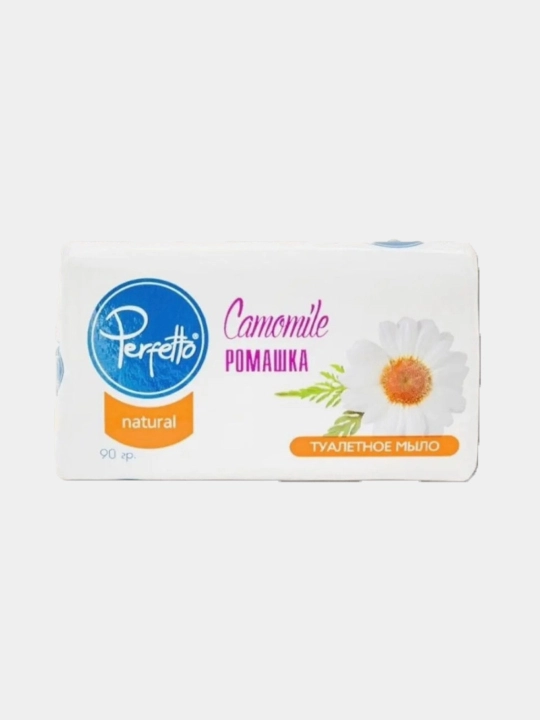 Perfetto  Туалетное мыло для всей семьи аромат ромашки 90 гр