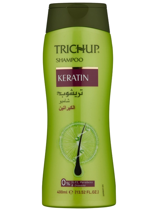 Trichup Keratin Shampoo 400 ml keratinli tiklovchi va jiloli soch shampuni