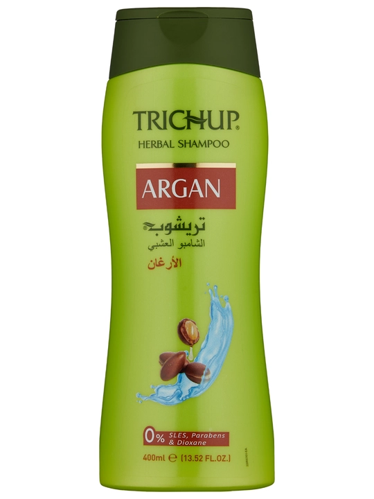 Trichup Herbal Shampoo Argan 400 ml argan moyli shampun, oziqlanish va jilo uchun