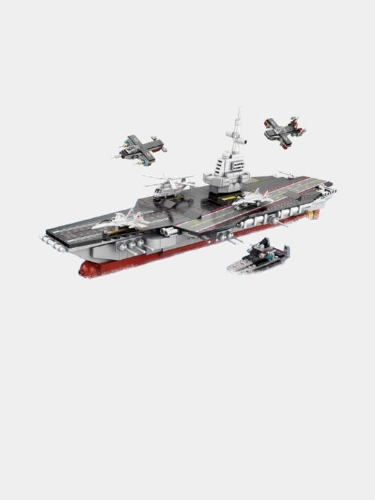 8 ta 1 da konstruktorlar "Harbiy flot va kema" Lego bilan mos keladi