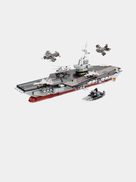 8 ta 1 da konstruktorlar "Harbiy flot va kema" Lego bilan mos keladi