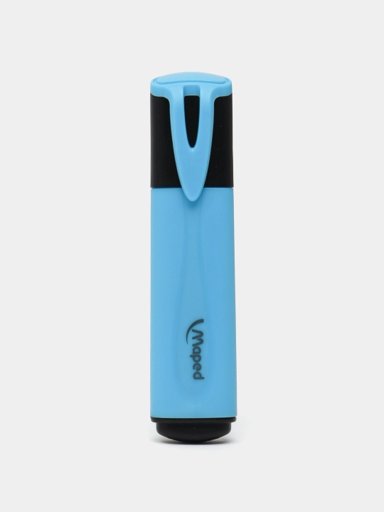 Matn uchun marker Maped Fluo Peps 742530, ko'k rangli