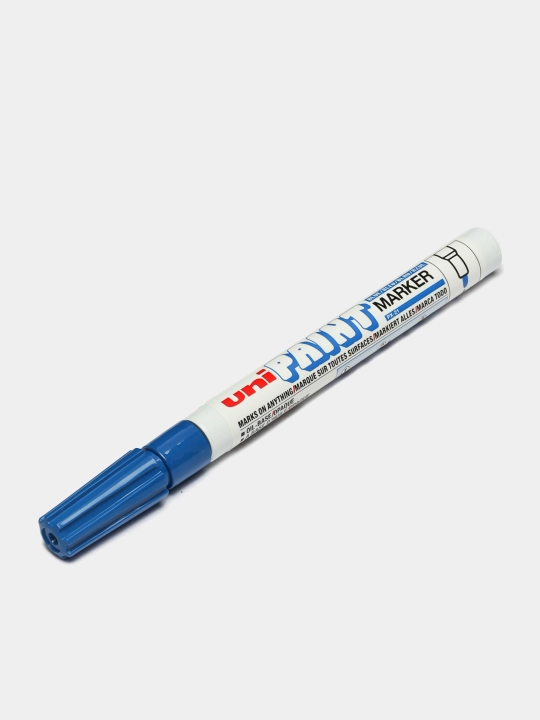 Doimiy marker Uni Paint Marker PX-21, 0.8-1.2 mm, ko'k rang - 