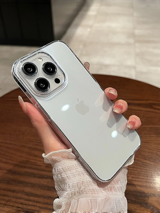 Chexol iPhone 7, 8, XR, XS, 11,12,13,14,15,16,17,Pro,Max,Plus,Mini uchun,silikonli,shaffof