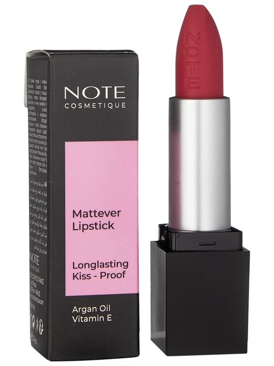 Губная помада Note Mattever Lipstick 4 г оттенки 03, 05, 06, 07, 08, 13 и 14 матовая