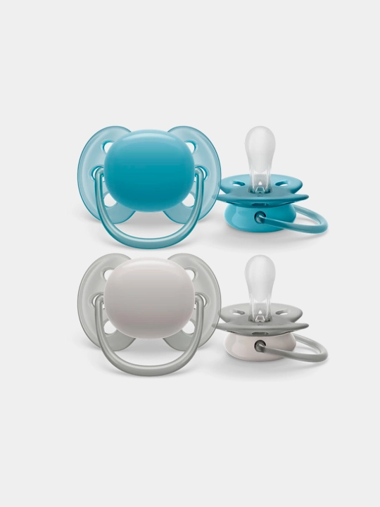 Philips Avent ultra soft so'rg'ich, 6-18 oy, 2 dona