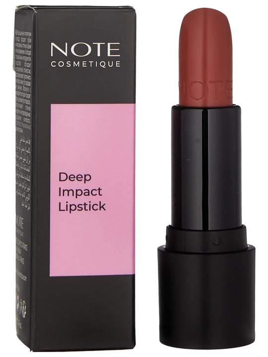 Губная помада NOTE DEEP IMPACT LIPSTICK, 02, 03, 04, 06, 08 и 11, 4.5 гр