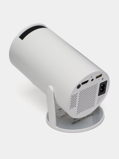 Smart proektor HY300 PRO aqlli proyektor HY300 PRO uy kinoteatri, portativ, Wi-Fi, Android