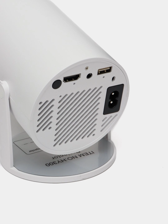 Smart proektor HY300 PRO aqlli proyektor HY300 PRO uy kinoteatri, portativ, Wi-Fi, Android