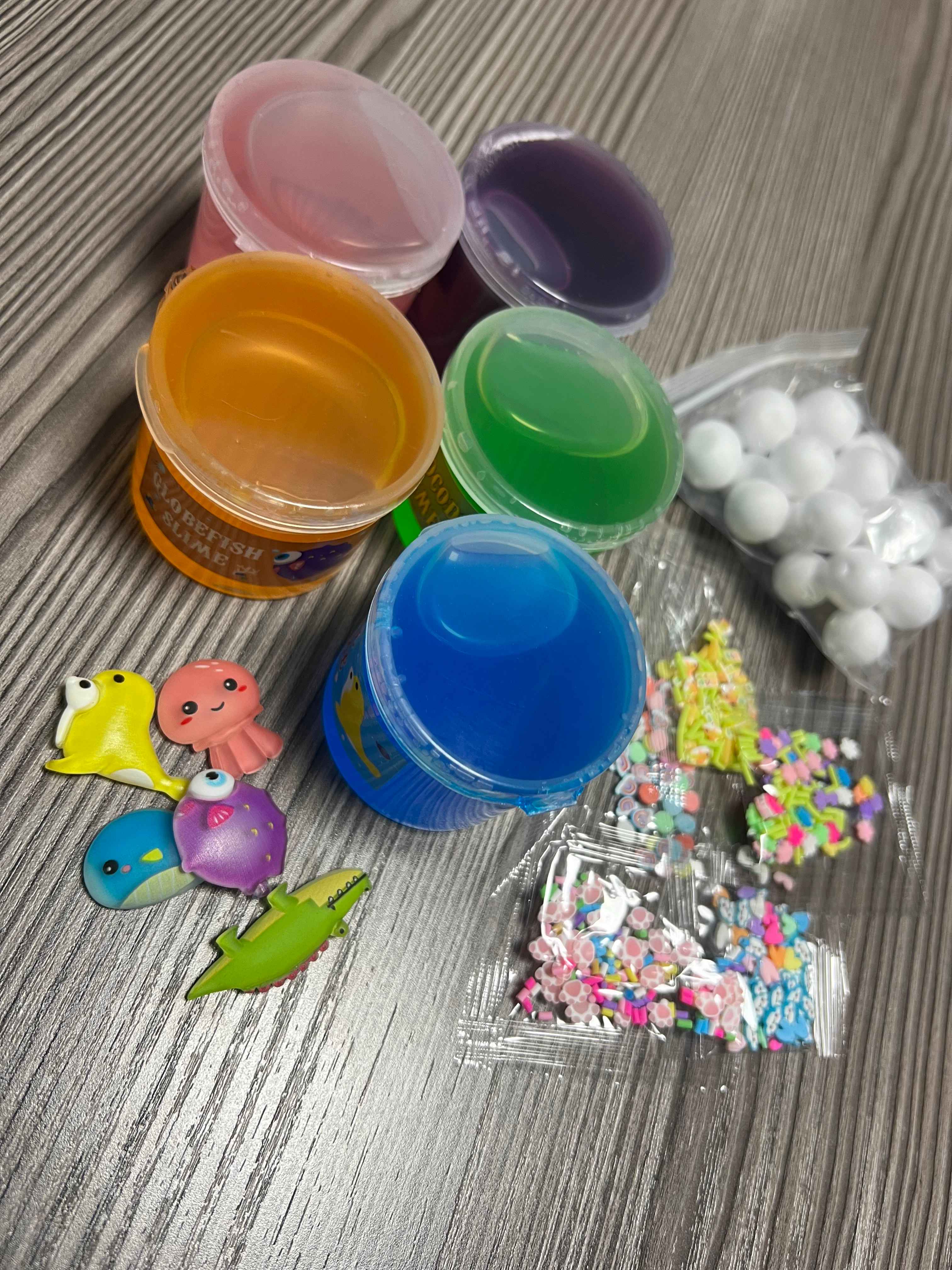 Детский набор слаймов Slime Kit, для творчества, опытов и экспериментов