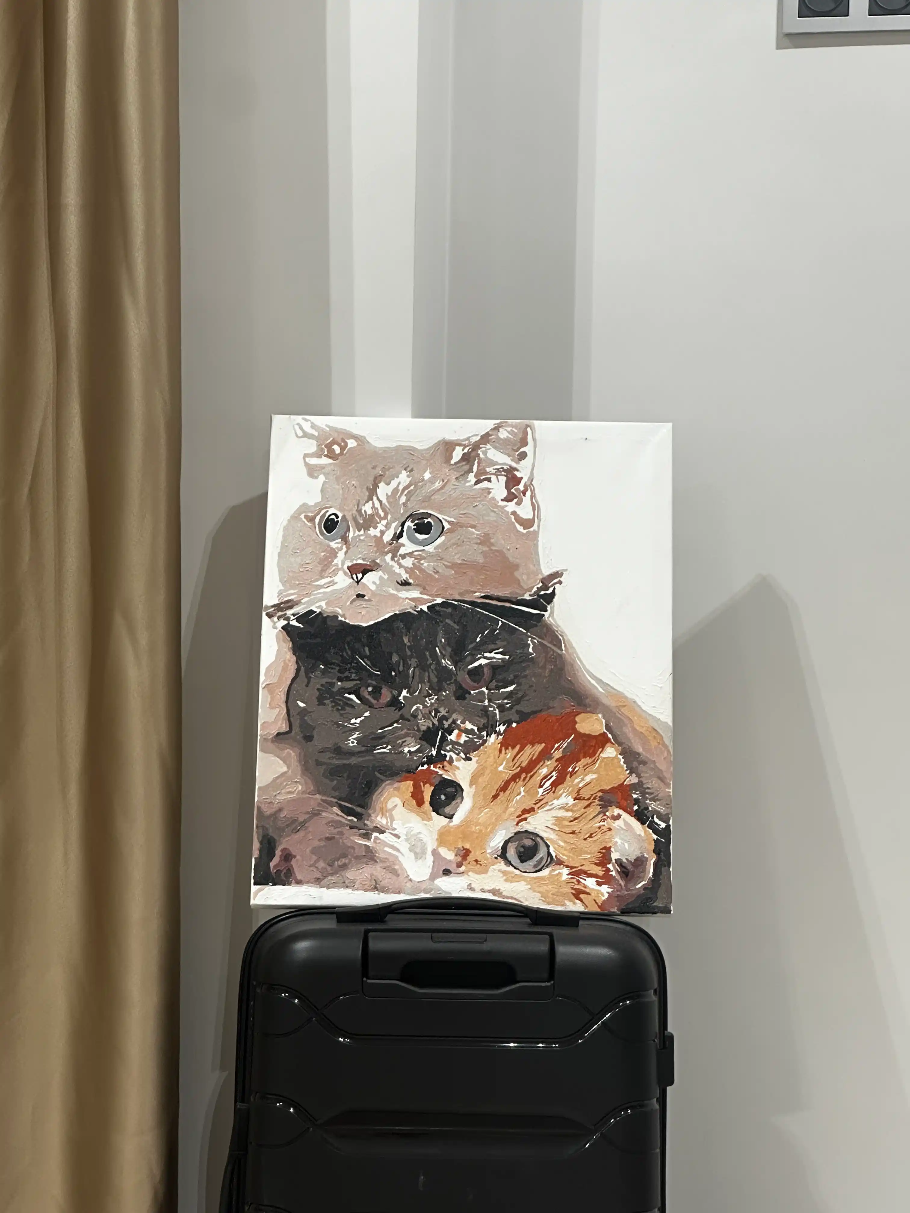 Raqam bo'yicha rasm Skystore "Jonivor va qushlar", ramkaga tortilgan, 40 * 50