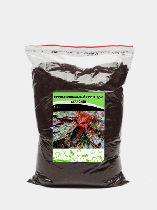 Aglaonem uchun professional tuproq, torf aralashmasi, 1 litr