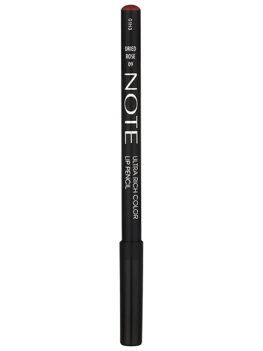 Note Ultra Rich Color Lip Pencil lab bo'yog'i, qalam 01, 03, 09 va 13
